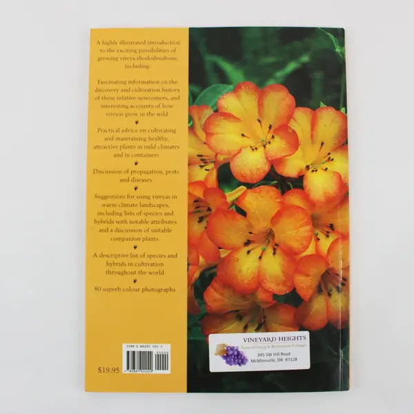 Vireyas: A Practical Gardening Guide Kenyon & Walker Timber Press 1997 PB