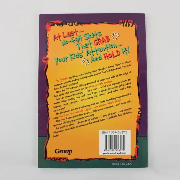 You-Choose-the-Ending Skits for Youth Ministry by Stephen Parolini 1997