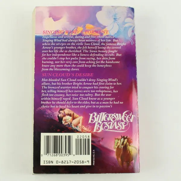 Bittersweet Ecstasy Janelle Taylor Gray Eagle #7 Mass Market Paperback