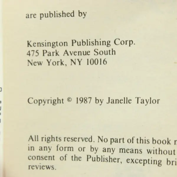 Bittersweet Ecstasy Janelle Taylor Gray Eagle #7 Mass Market Paperback