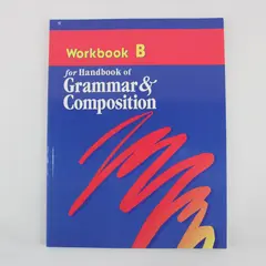 A Beka Book Workbook B Handbook Grammar & Composition 2nd Ed 1999 Softcover