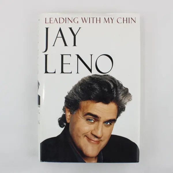 Leading With My Chin HC Book w/DJ 1996, First Ed. Jay Leno 