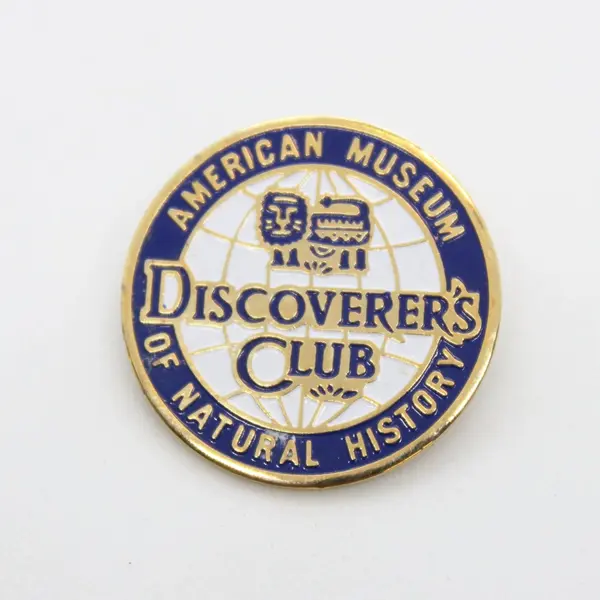 American Museum of Natural History Discoverers Club Membership Pin AMNH