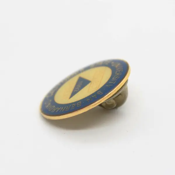 1992 CSUSB Project Upbeat Enamel Pin California State University San Bernardino