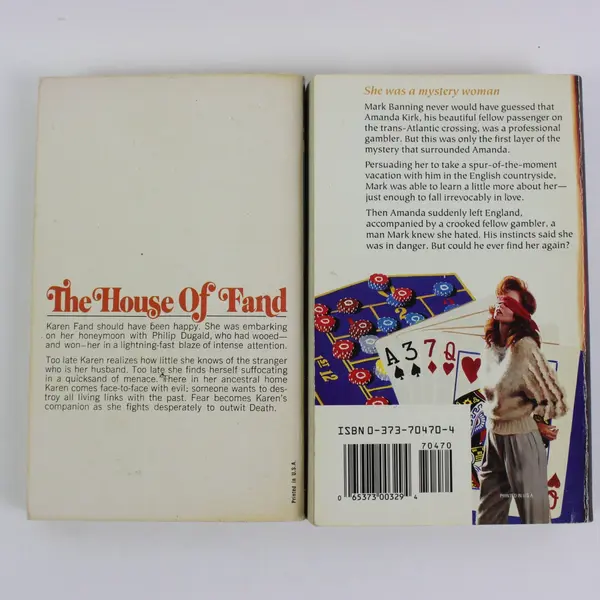 Lot of 2 Paperbacks The House of Fand Anne Maybury Blind Opening Nancy Elliott