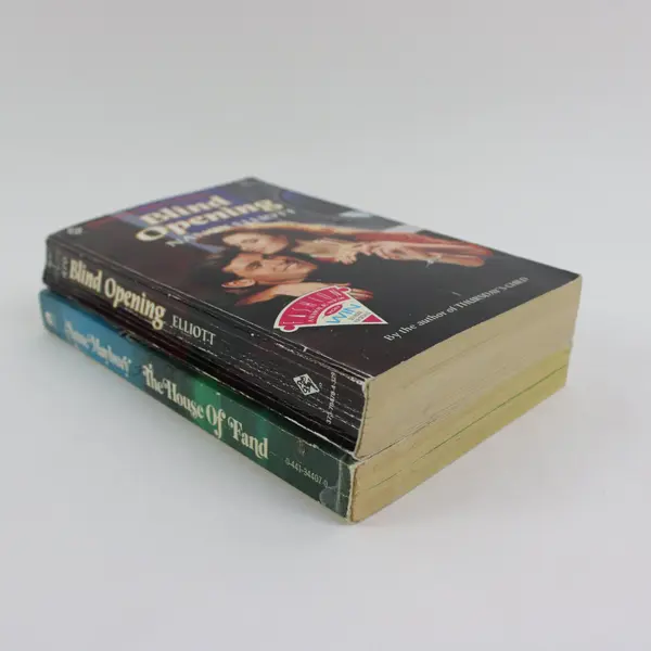 Lot of 2 Paperbacks The House of Fand Anne Maybury Blind Opening Nancy Elliott