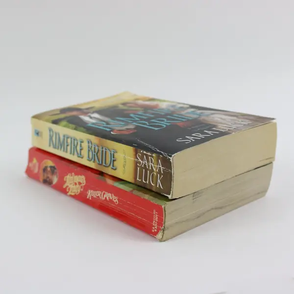 Lot 2 Pre-Owned Romance PBs Rimfire Bride/Sara Luck Lawman's Lady/Keller Graves