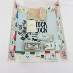 Vintage 1978 J.F.M. Games Co. Stock Block Portland Oregon Board Game