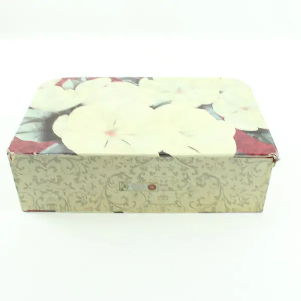 Tri-Coastal Design Isor Levashov Floral Suitcase-Style Storage Box