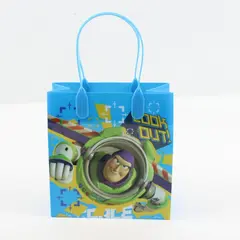 Disney Toy Story Buzz Lightyear Blue Plastic Party Favor Treat Bag