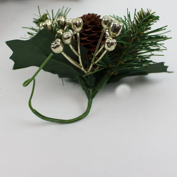 Lot of 18 Christmas Floral Ornaments Holiday Decor