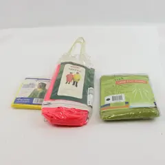 Lot of 3 Rain Ponchos Coleman First Aid Only Nature Trek PVC