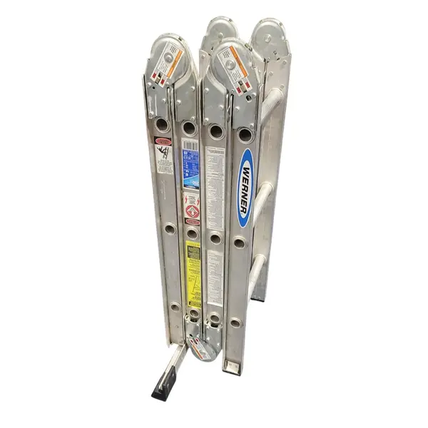 Werner M1-6-12 6 Ft Type IA Folding Multi-Ladder Used