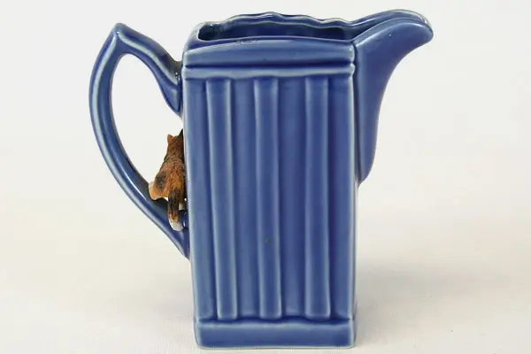 Park Rose Punch & Judy Glady Cat Ceramic Collector Pitcher