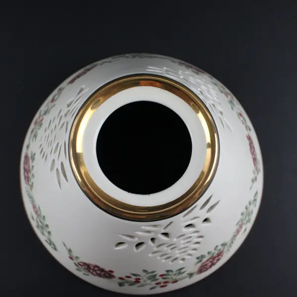 Lenox Williamsburg Boxwood & Pine Ceramic Lamp Shade