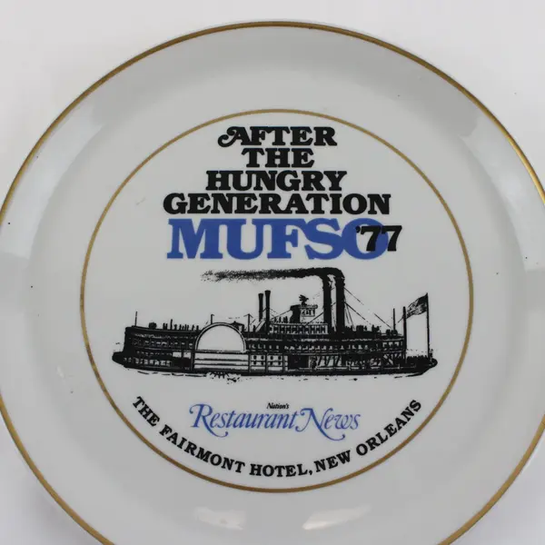 Shenango China Vintage 1977 Multiconference Food Service Commemorative Plate