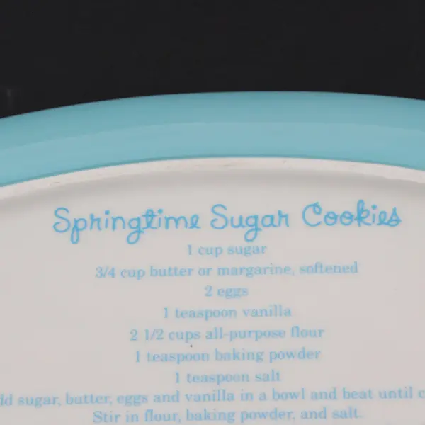 Hallmark Springtime Flowers Porcelain Cookies Platter Sugar Cookie Recipe