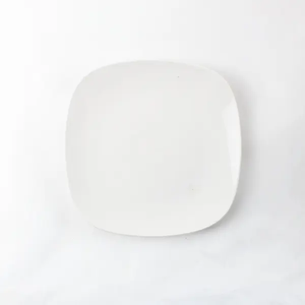 Royal Norfolk White Square Salad Dessert Plates Set of 4 7.5in