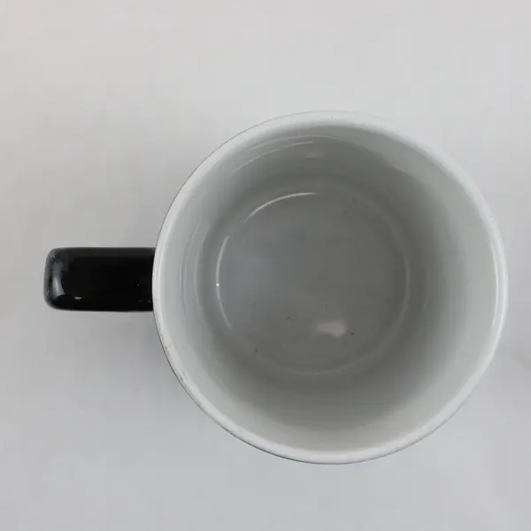 Clay Art Ceramic Black Coffee Mug Classic Design