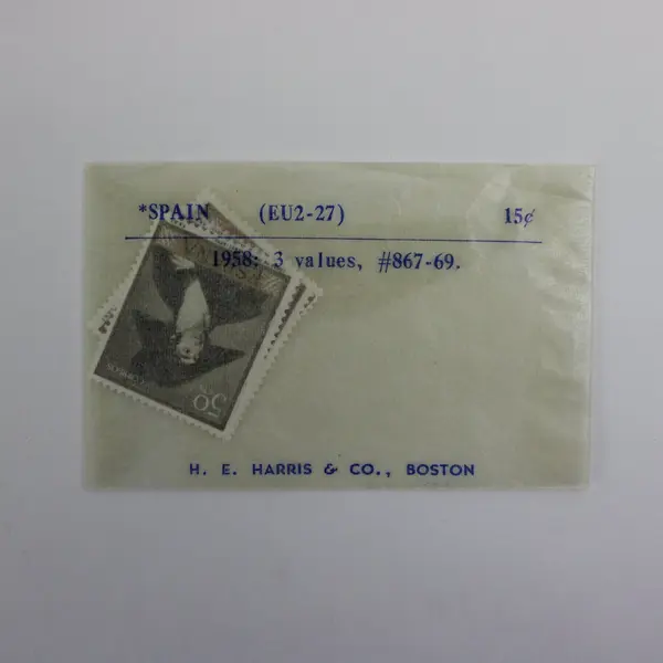 Set Of 3 Spain 1958 Goya Stamps Scott 867-869 Mint Never Hinged