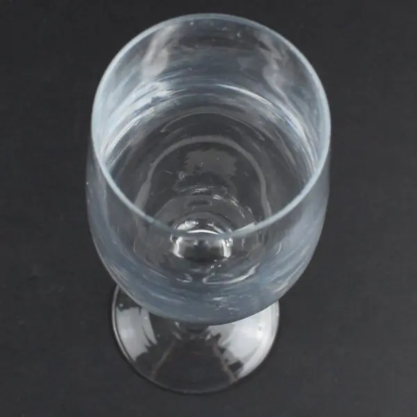 Lot of 2 Champagne Flute Glasses Clear Used Drinkware