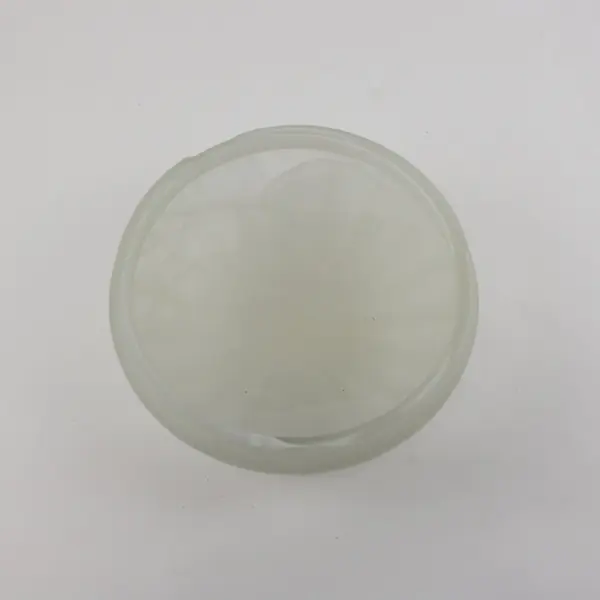 Unbranded Frosted Alabaster Glass Dome Shade Only Swirl Pattern 9.5in