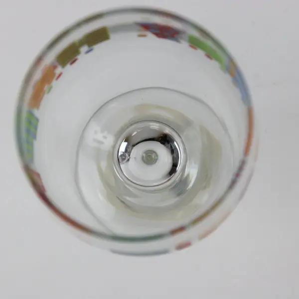 Lot of 2 Happy Birthday Wine Glasses Celebration Drinkware