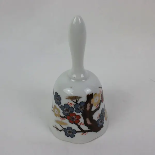 Imari-Style Porcelain Decorative Hand Bell Unbranded