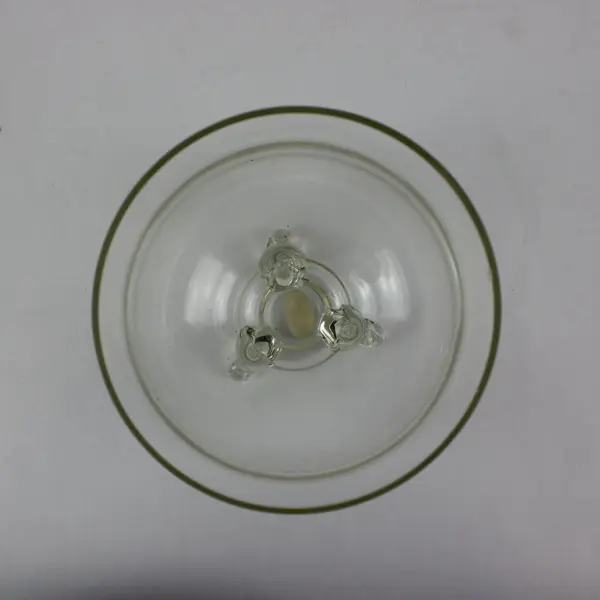 Clear Glass Hurricane Candle Holder Vase with Pedestal Foot