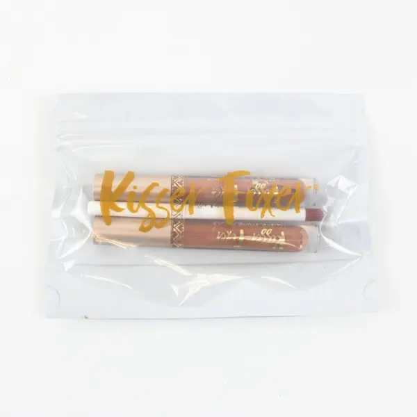 Belle Beauty by Kim Gravel Kisser Fixer 3-Piece Brown Nude Lip Kit