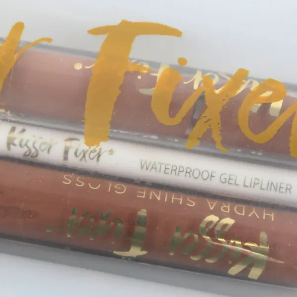 Belle Beauty by Kim Gravel Kisser Fixer 3-Piece Brown Nude Lip Kit