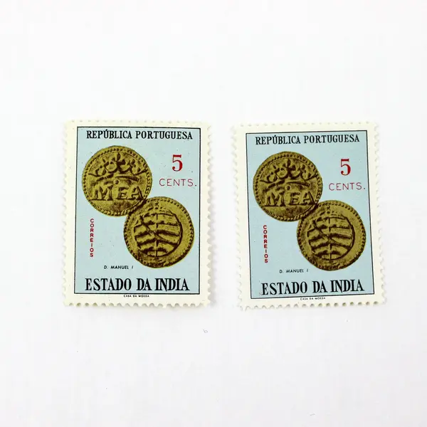 Lot of 7 Portuguese India Goa 1959 Scott #598-601 Stamps Mint