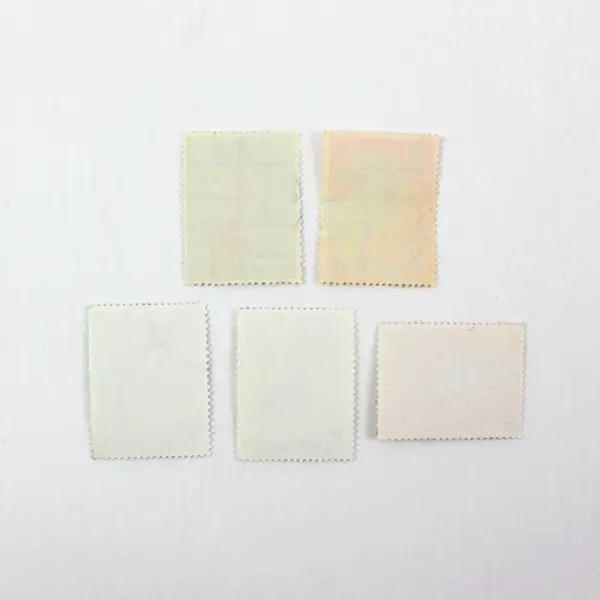 Lot of 5 Singapore 1960s Stamps Fish Folk Dancing Used