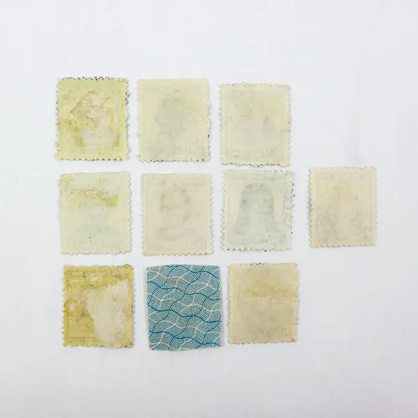 Lot of 10 Brazil 1960s Famous People Postage Stamps Used