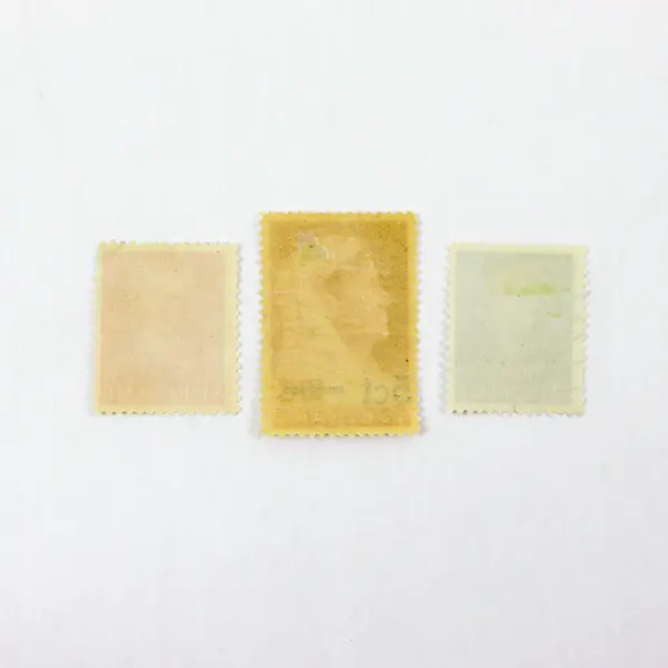 Suriname Queen Wilhelmina Stamps 50c 30c 5c Set of 3 Used 10c Overprint