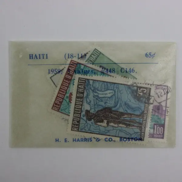 Haiti 1959 3rd Pan American Games Set of 5 Used Stamps Scott #448-450 C146-147