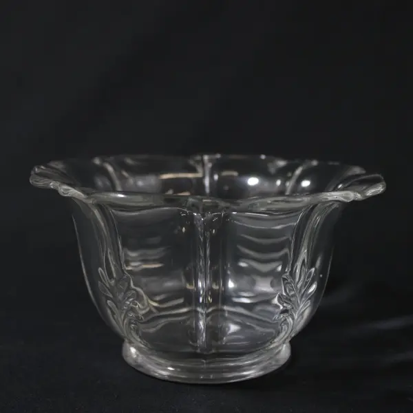 Fostoria Baroque Vintage Glass Mayonnaise Bowl 5.5 Inch Serveware