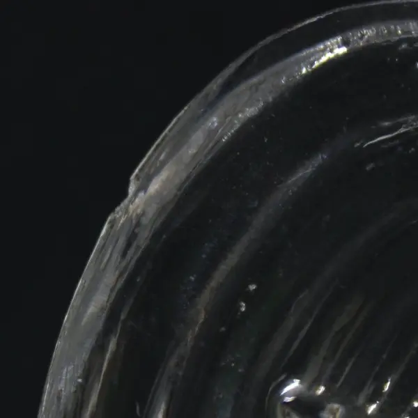 Lead Crystal Angel Taper Christmas Candle Holder 7.5in 