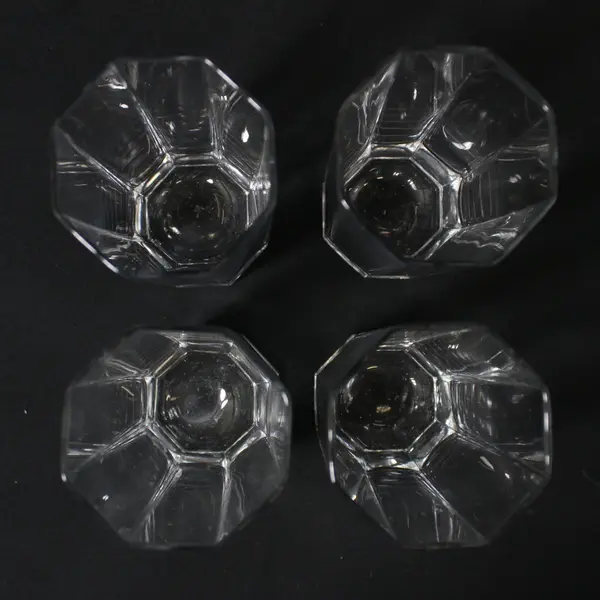 Rosenthal Medusa Lumiere 4-Piece Glass Tumbler Set 5.5in