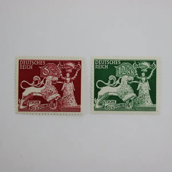 Germany 1942 Goldsmiths' Art Mi 816-817 MNH 2 Stamp Set