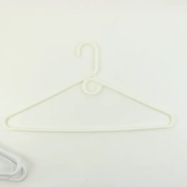 Lot of 10 White Clothes Hangers Closet Organization