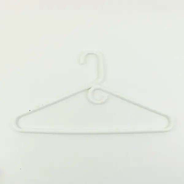 Lot of 10 White Clothes Hangers Closet Organization