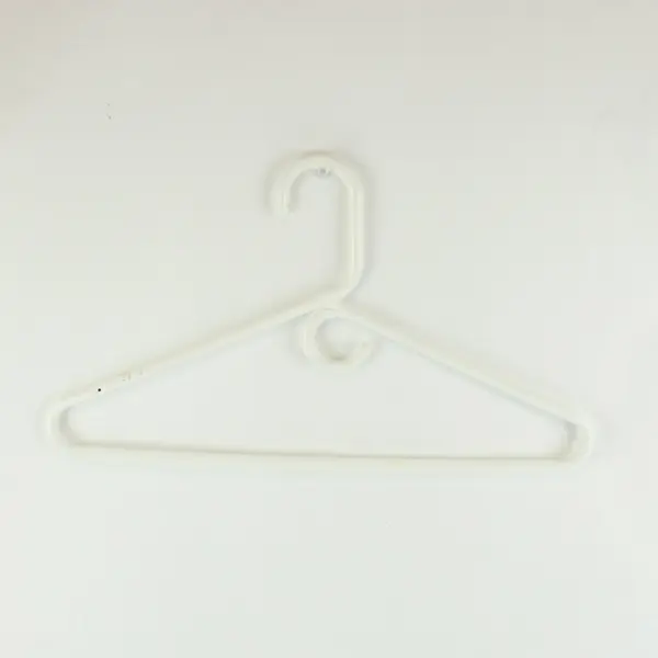 Lot of 10 White Clothes Hangers Closet Organization