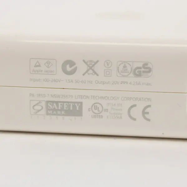 Apple 85W MagSafe 2 Power Adapter A1424 MacBook Pro Untested