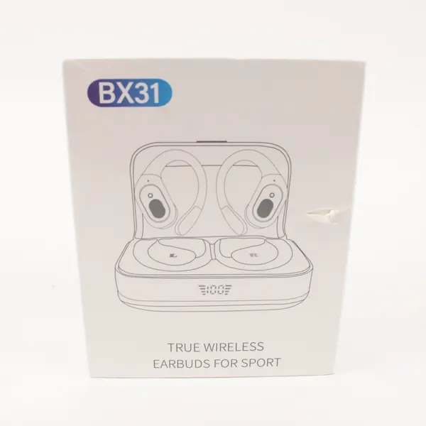 BX31 Wireless Bluetooth True Wireless Sport Earbuds New w/ Retail Box