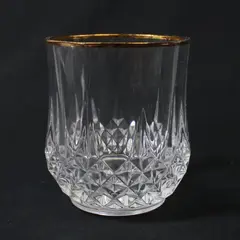 Cristal d'Arques Longchamp Gold Double Old Fashioned Glass Replacement