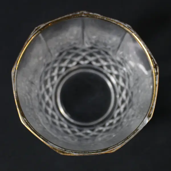 Cristal d'Arques Longchamp Gold Double Old Fashioned Glass Replacement