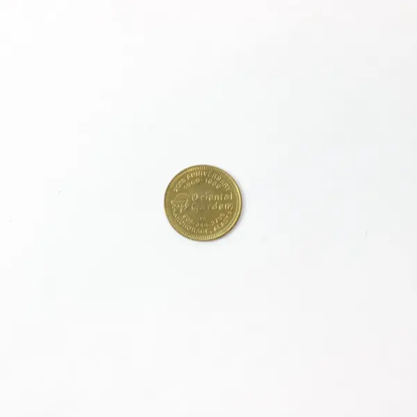 1989 Oriental Gardens 20th Anniversary 100 Trade Token Anchorage, Alaska