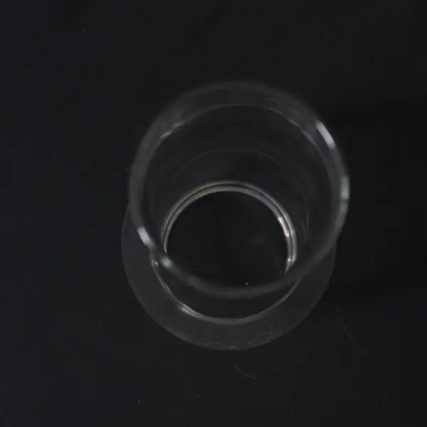 Clear Oil Lamp Glass Chimney Replacement 3" Base x 10" Height