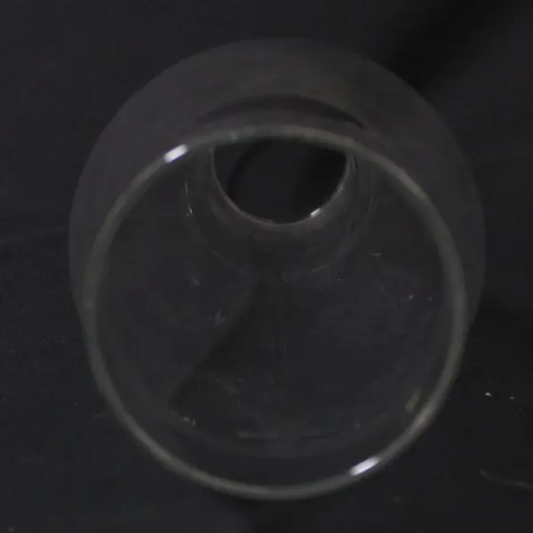 Clear Oil Lamp Glass Chimney Replacement 3" Base x 10" Height
